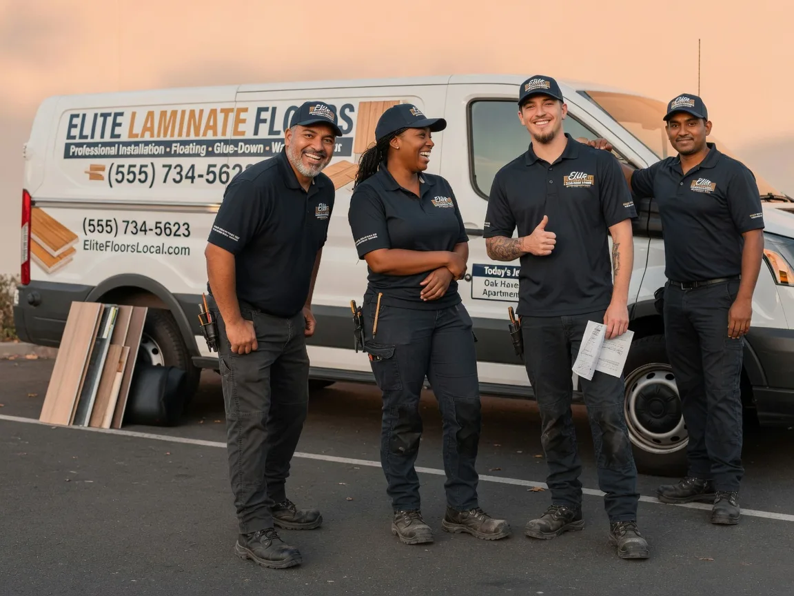 Laminate flooring installation company in Chesterville, OH